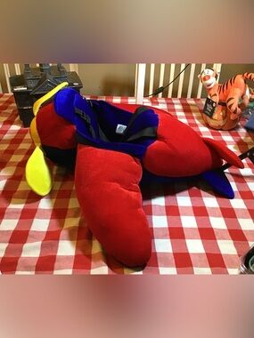 Authentic kids plush airplane child costume one size 3-7